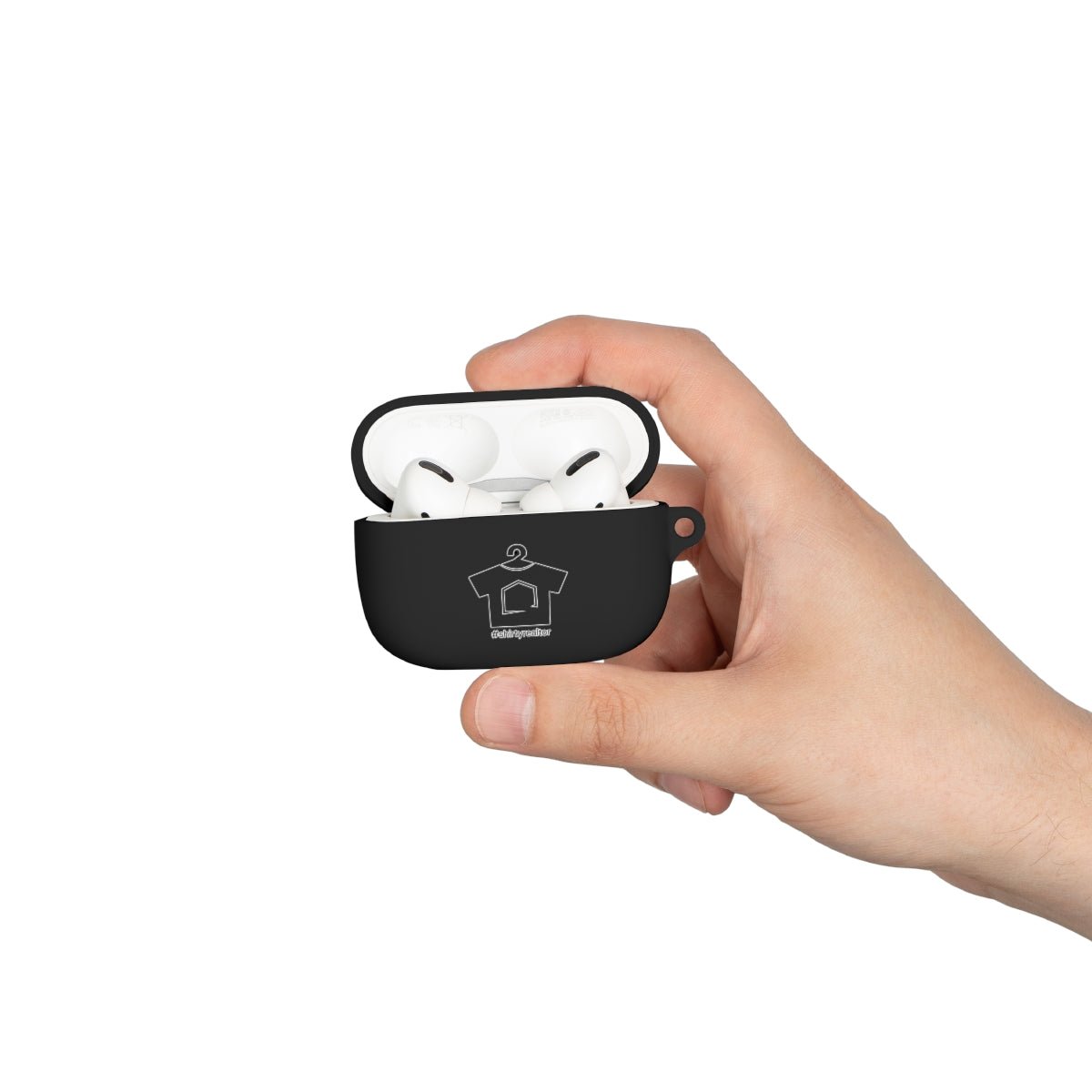 Shirty Realtor Black Logo AirPods Case - Accessories | ShirtyAgents