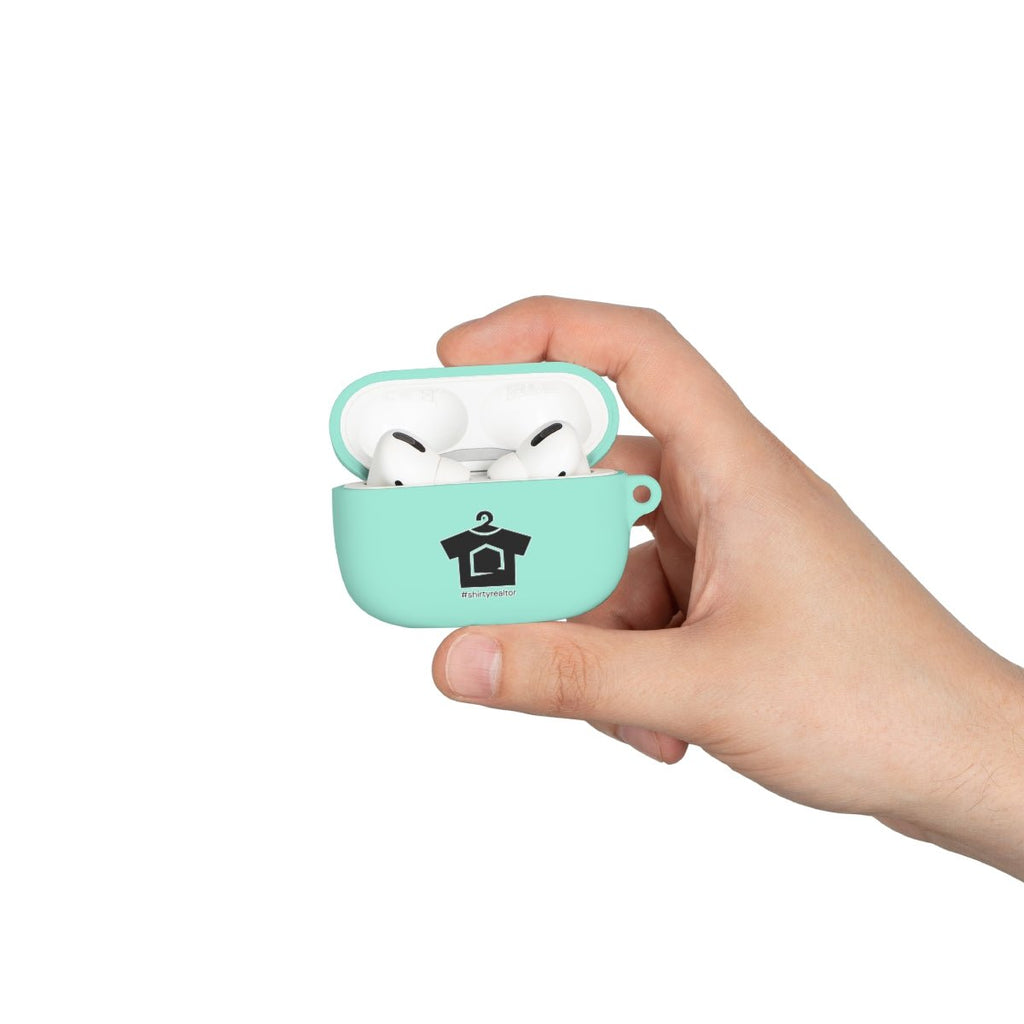 Shirty Realtor Black Logo AirPods Case - Accessories | ShirtyAgents