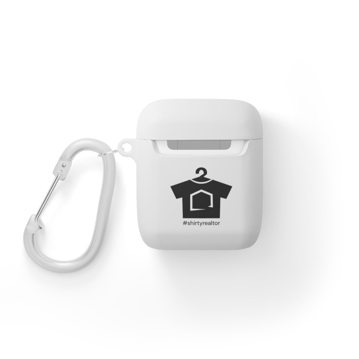 Shirty Realtor Black Logo AirPods Case - Accessories | ShirtyAgents