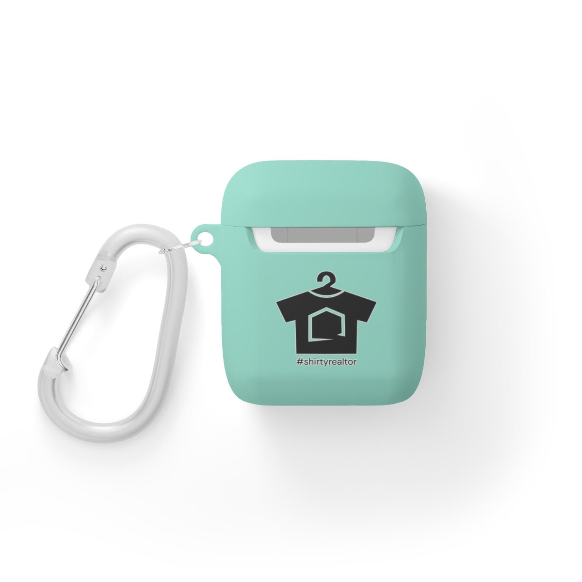 Shirty Realtor Black Logo AirPods Case - Accessories | ShirtyAgents