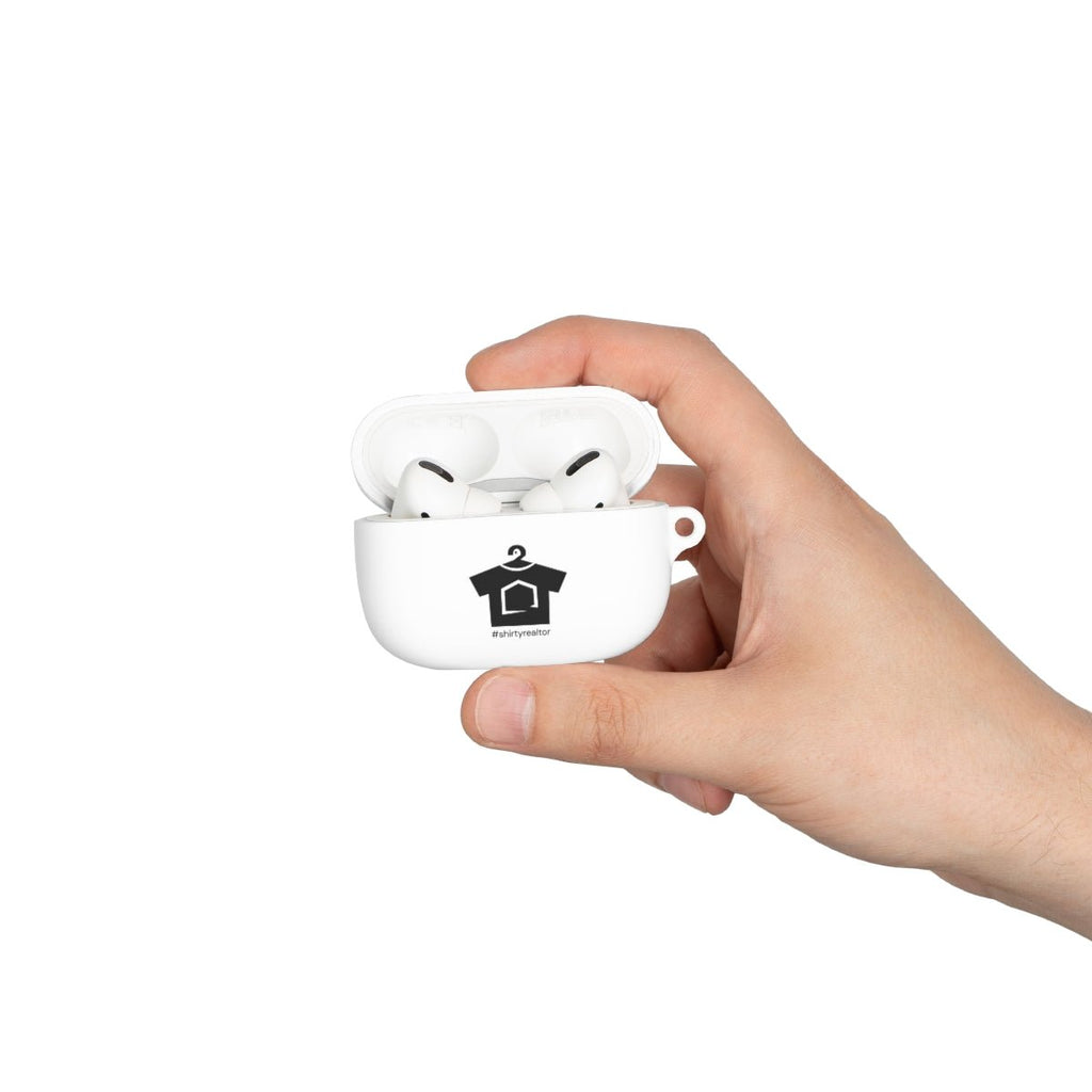 Shirty Realtor Black Logo AirPods Case - Accessories | ShirtyAgents