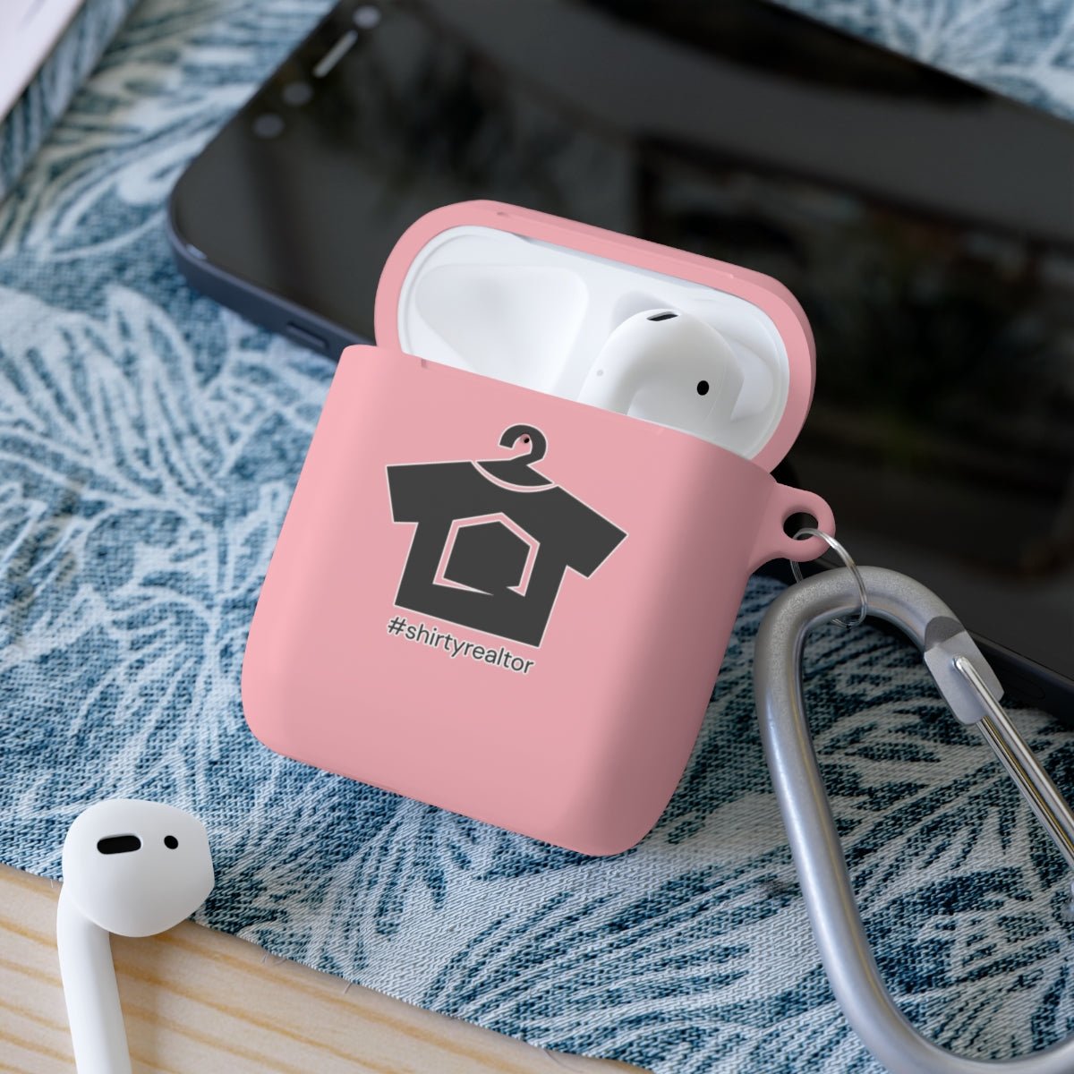 Shirty Realtor Black Logo AirPods Case - Accessories | ShirtyAgents