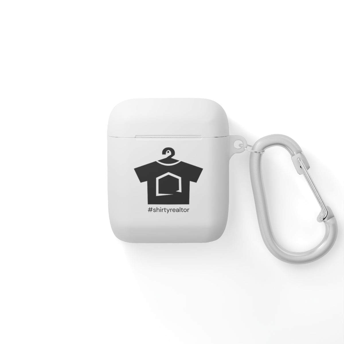 Shirty Realtor Black Logo AirPods Case - Accessories | ShirtyAgents