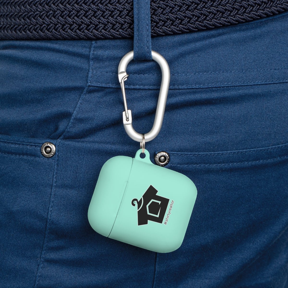 Shirty Realtor Black Logo AirPods Case - Accessories | ShirtyAgents