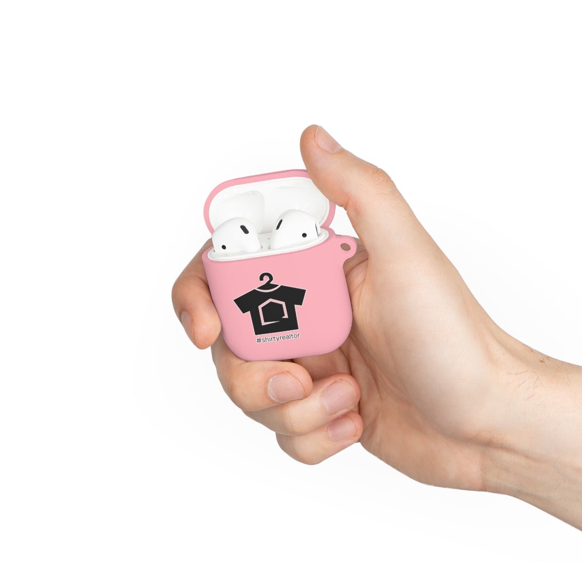 Shirty Realtor Black Logo AirPods Case - Accessories | ShirtyAgents