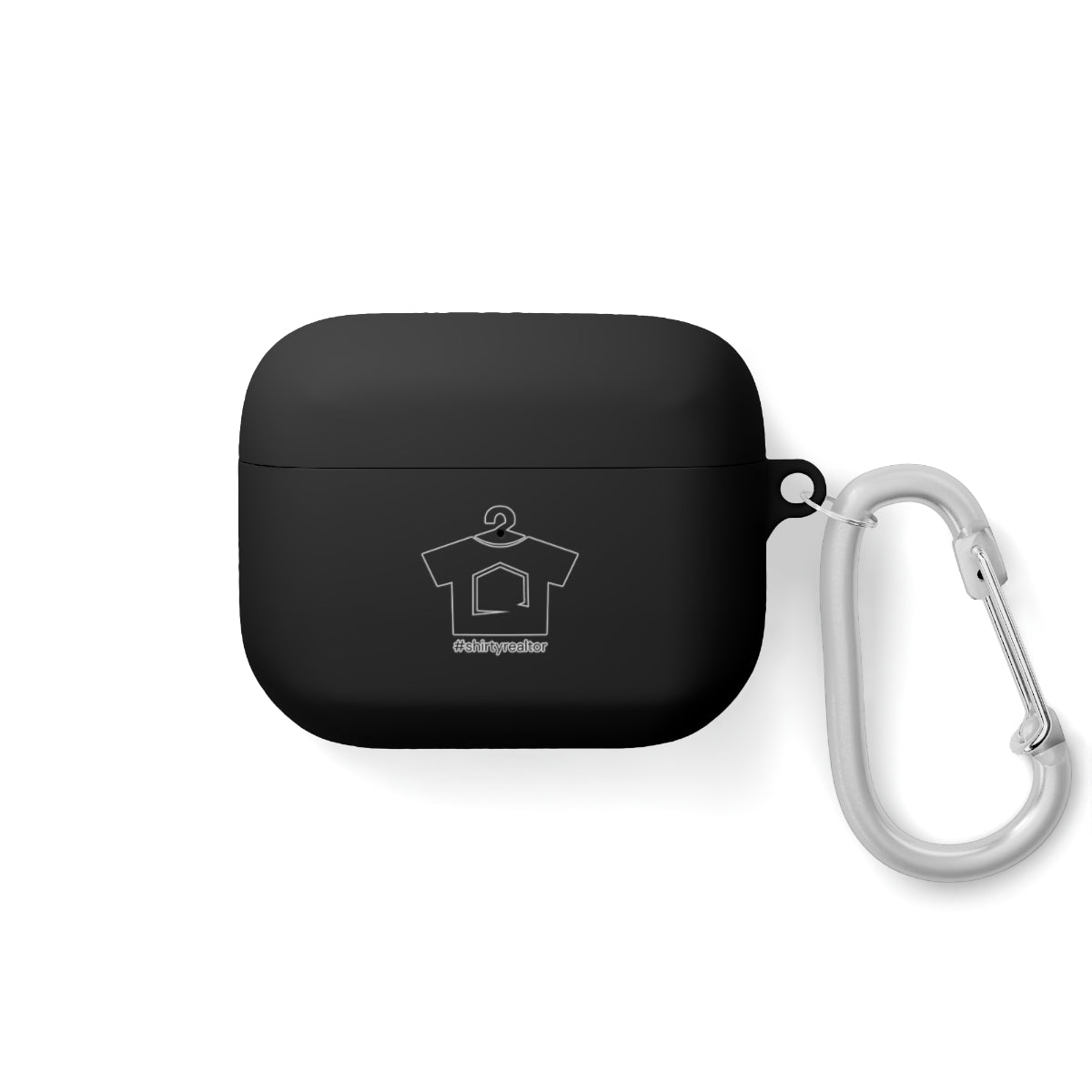 Shirty Realtor Black Logo AirPods Case - Accessories | ShirtyAgents
