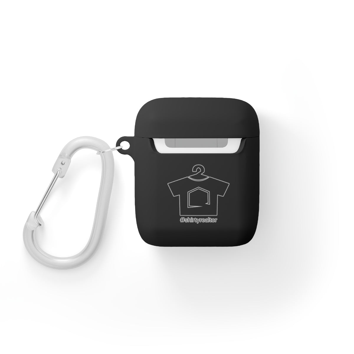 Shirty Realtor Black Logo AirPods Case - Accessories | ShirtyAgents