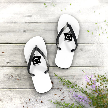 ShirtyRealtor Black Logo Flip Flops - Shoes | ShirtyAgents