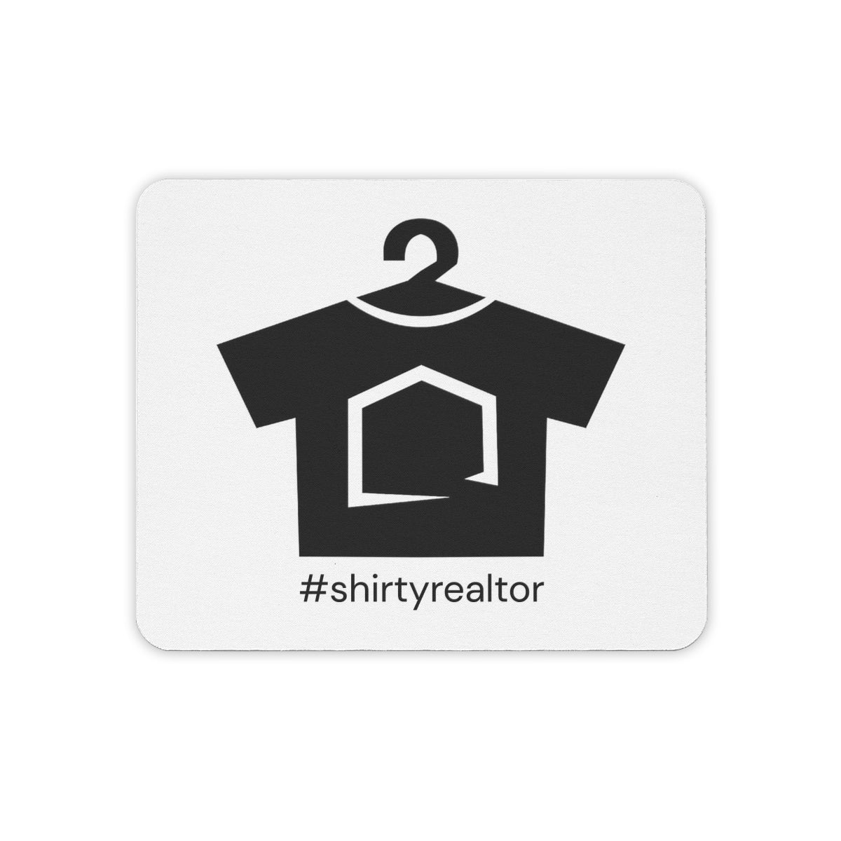 ShirtyRealtor Black Logo Mouse Pad - Accessories | ShirtyAgents
