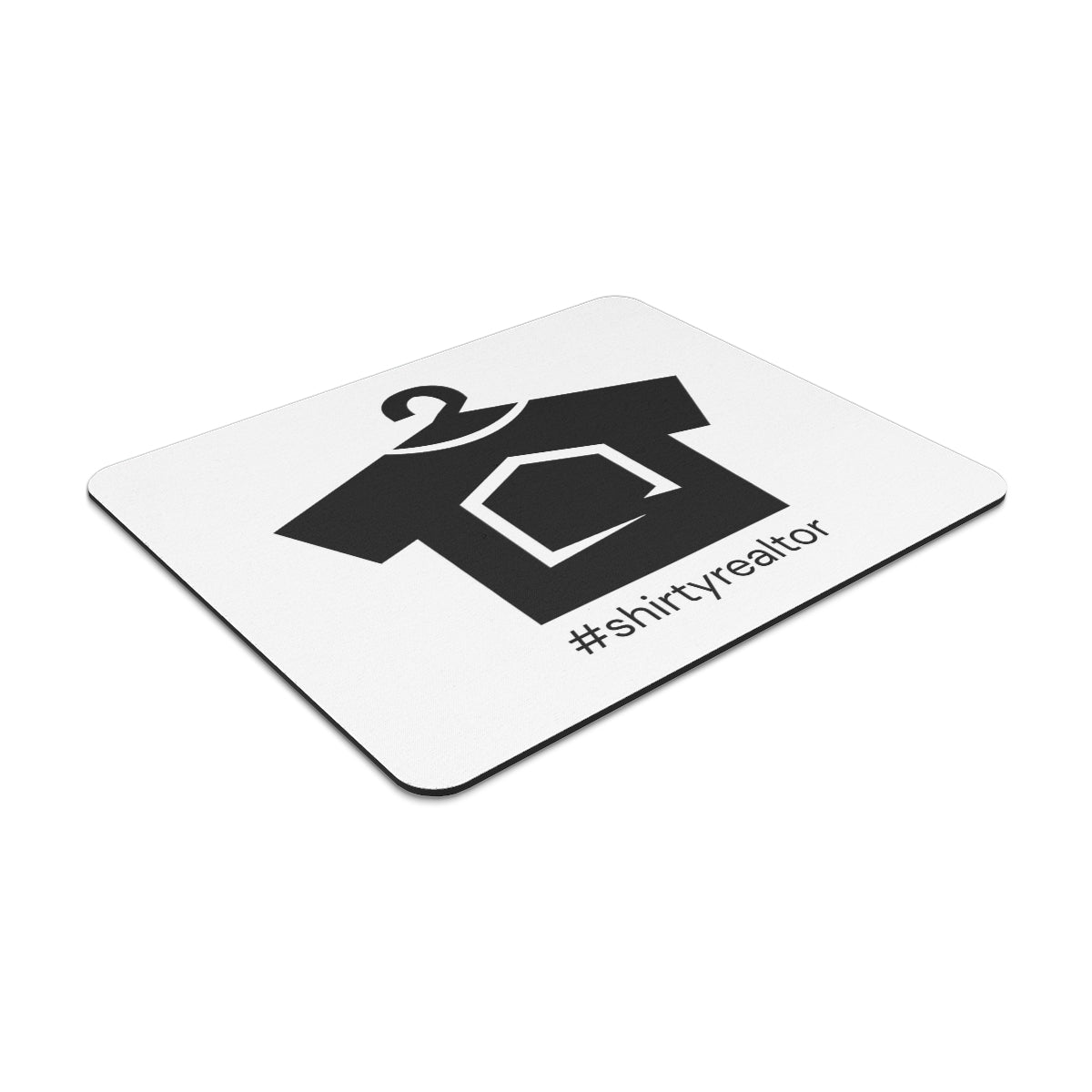 ShirtyRealtor Black Logo Mouse Pad - Accessories | ShirtyAgents