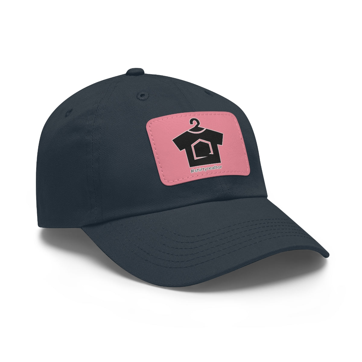 ShirtyRealtor Logo Hat with Leather Patch - Hats | ShirtyAgents