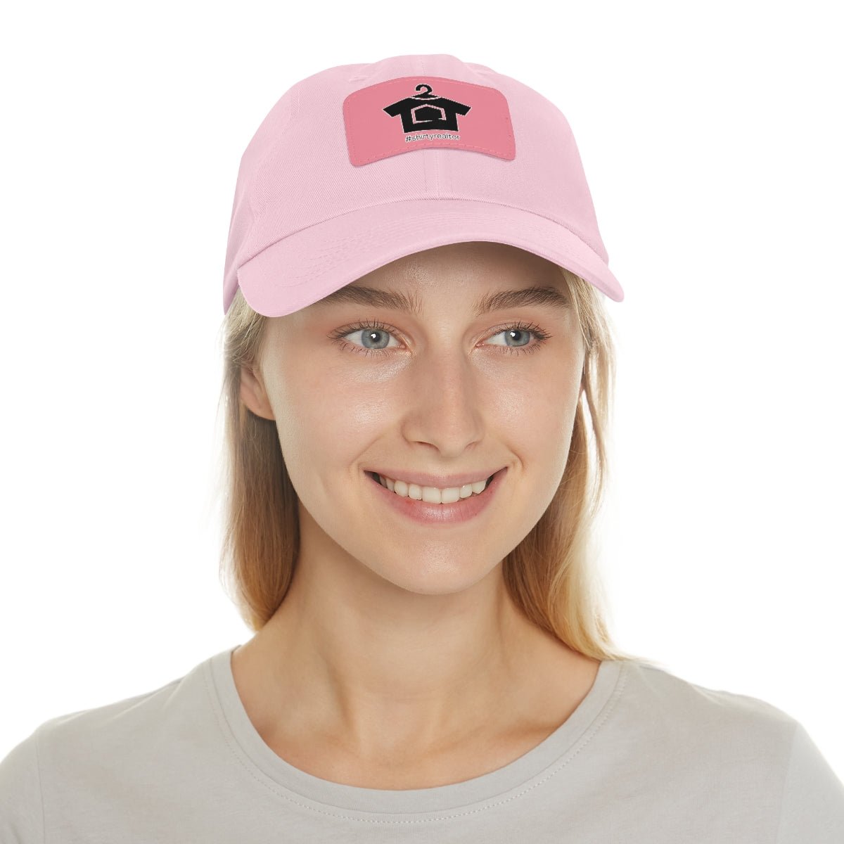 ShirtyRealtor Logo Hat with Leather Patch - Hats | ShirtyAgents