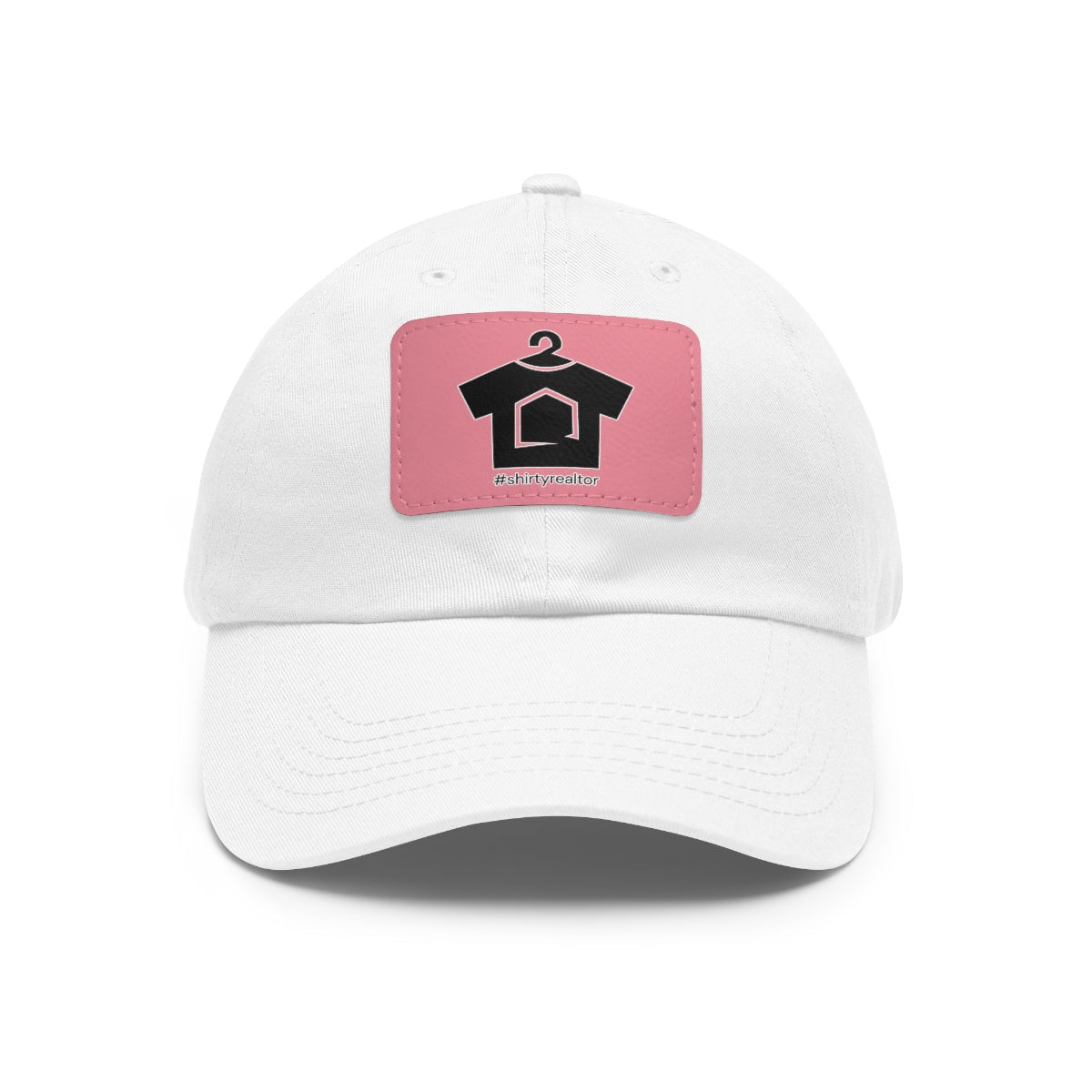 ShirtyRealtor Logo Hat with Leather Patch - Hats | ShirtyAgents