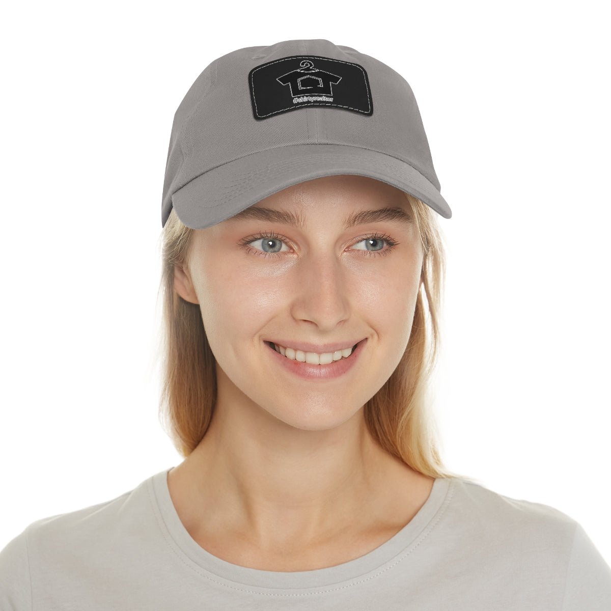 ShirtyRealtor Logo Hat with Leather Patch - Hats | ShirtyAgents