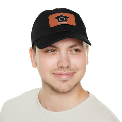 ShirtyRealtor Logo Hat with Leather Patch - Hats | ShirtyAgents