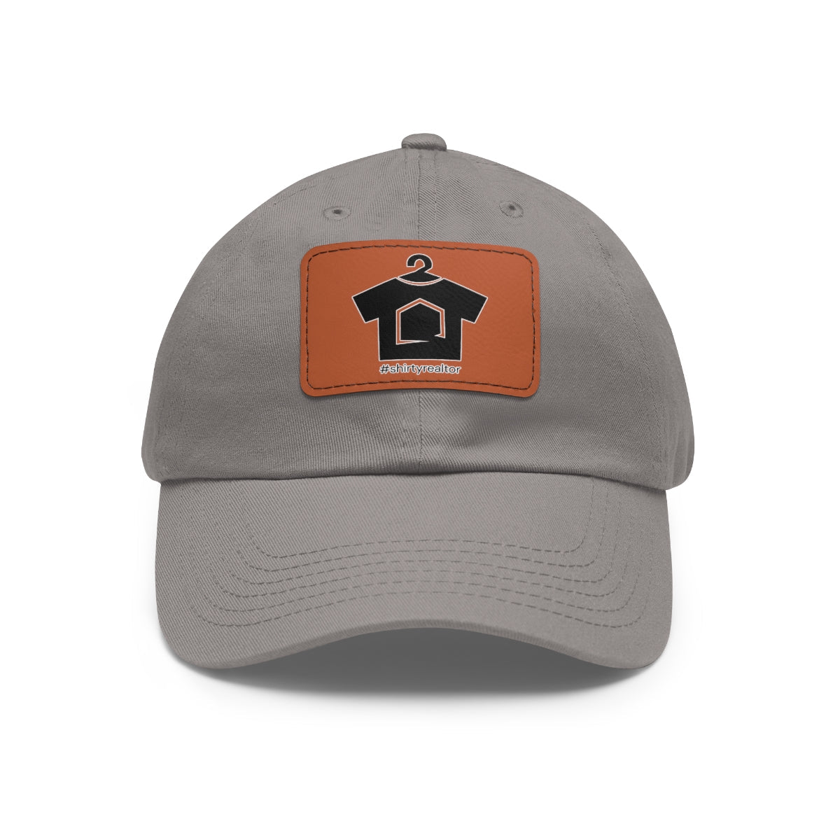 ShirtyRealtor Logo Hat with Leather Patch - Hats | ShirtyAgents
