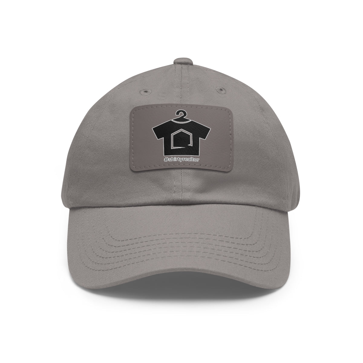 ShirtyRealtor Logo Hat with Leather Patch - Hats | ShirtyAgents