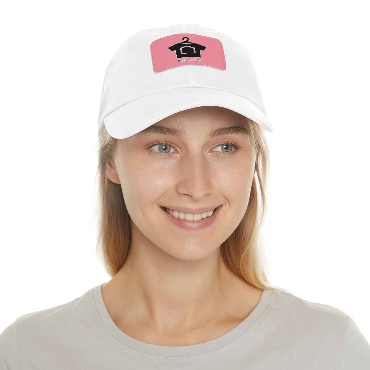 ShirtyRealtor Logo Hat with Leather Patch - Hats | ShirtyAgents