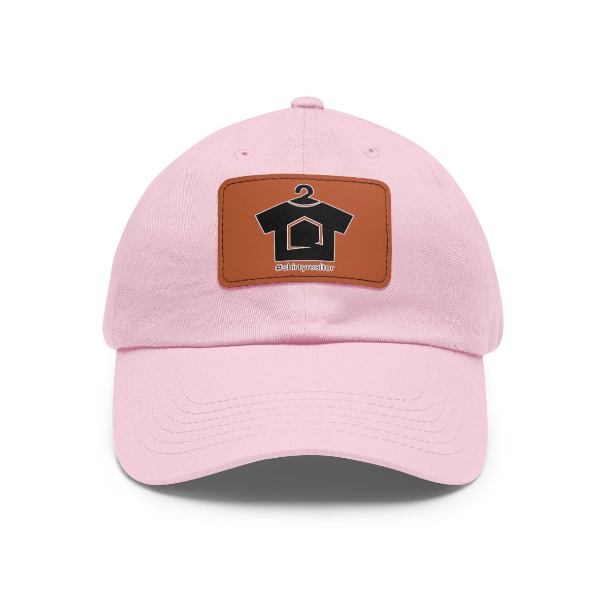 ShirtyRealtor Logo Hat with Leather Patch - Hats | ShirtyAgents
