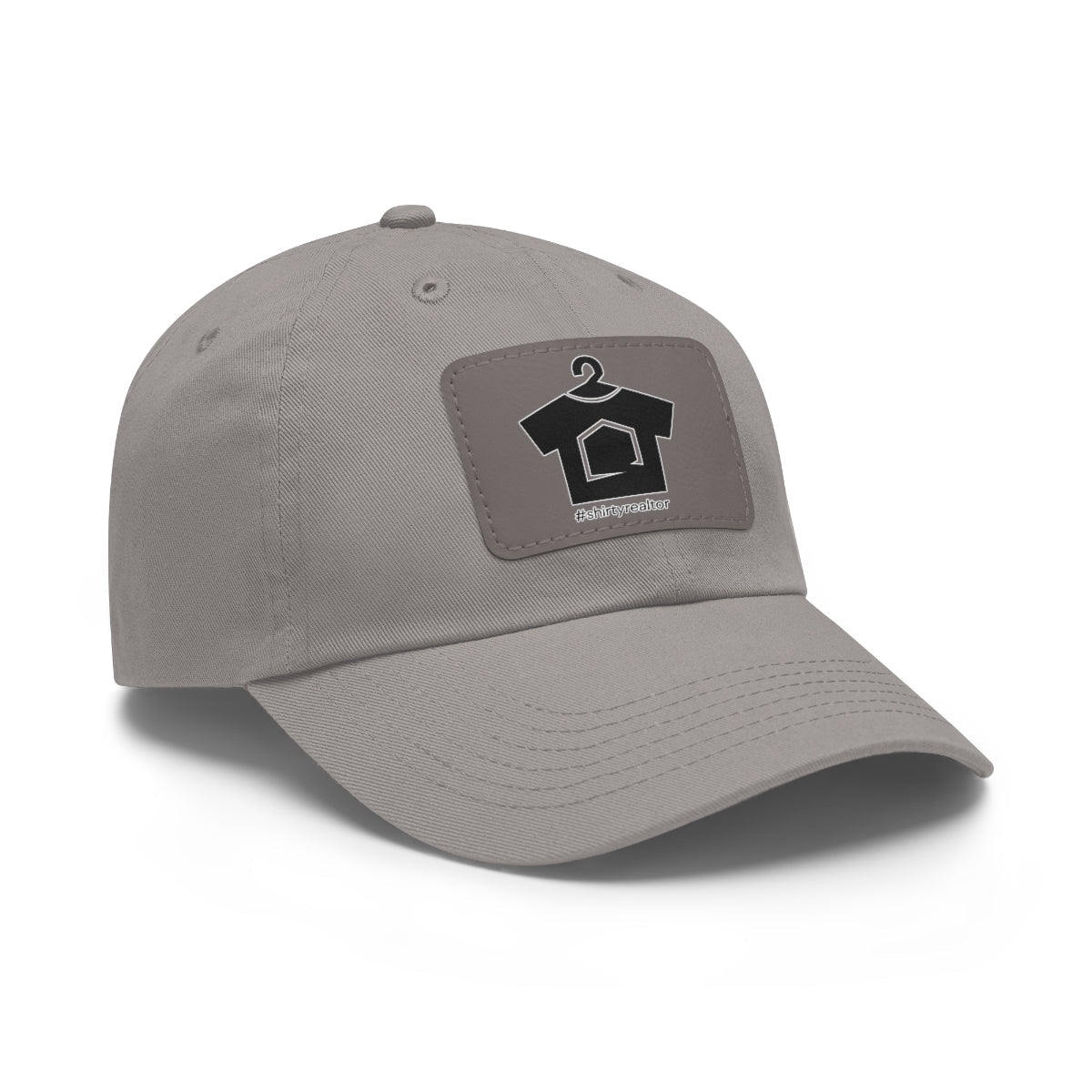 ShirtyRealtor Logo Hat with Leather Patch - Hats | ShirtyAgents