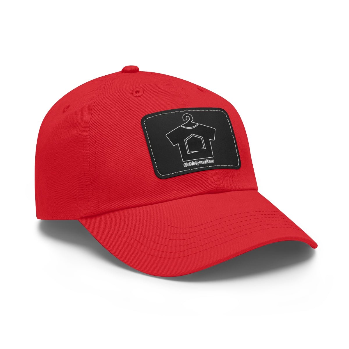 ShirtyRealtor Logo Hat with Leather Patch - Hats | ShirtyAgents