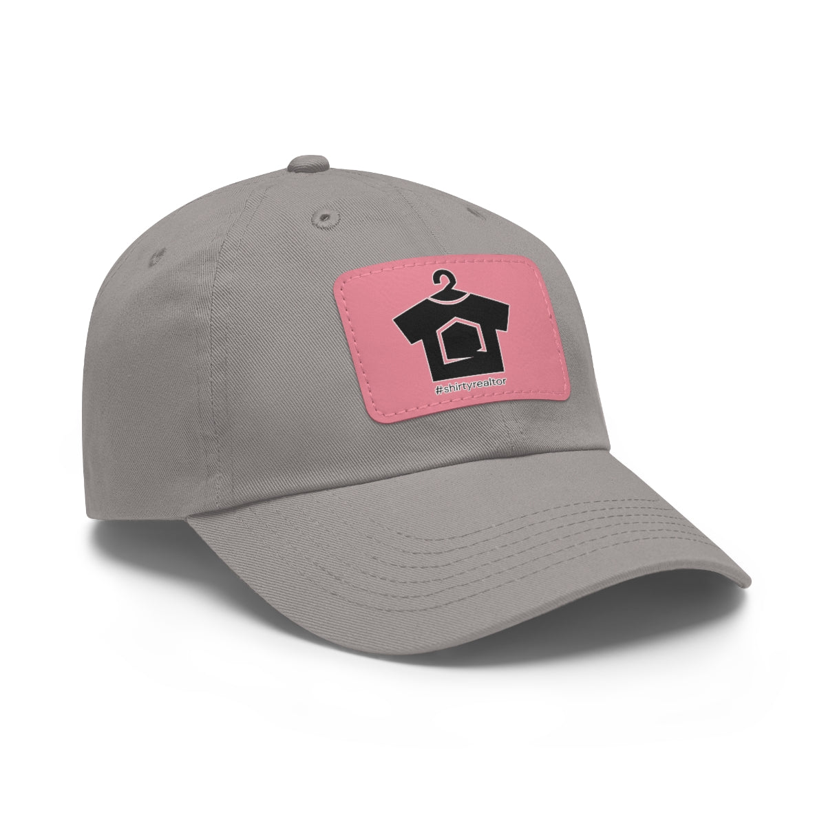 ShirtyRealtor Logo Hat with Leather Patch - Hats | ShirtyAgents