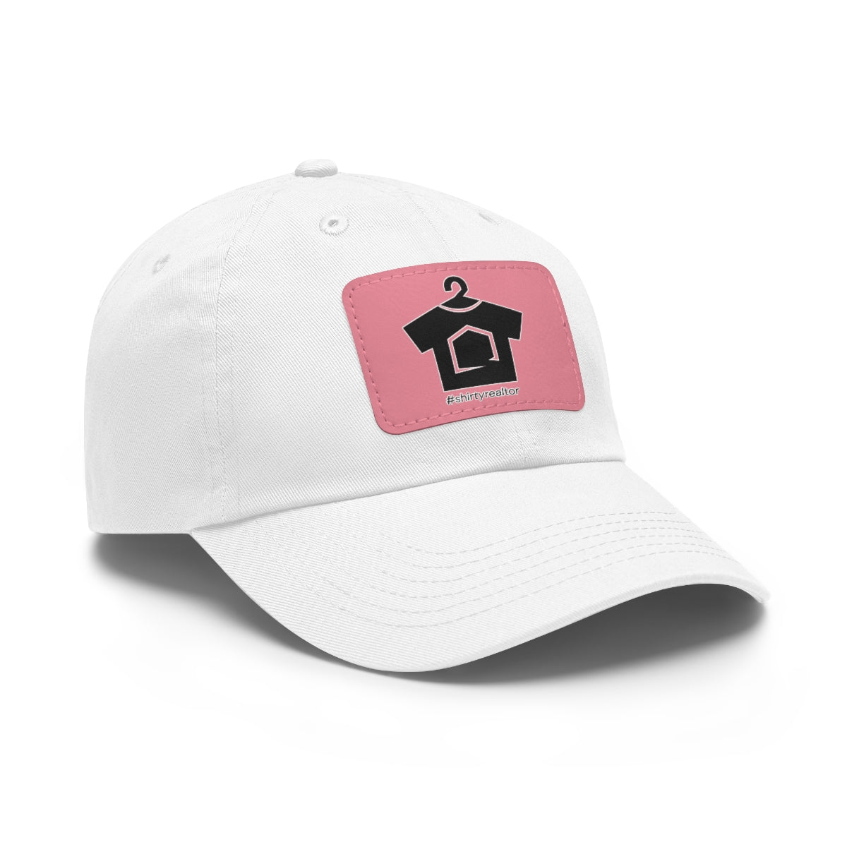 ShirtyRealtor Logo Hat with Leather Patch - Hats | ShirtyAgents