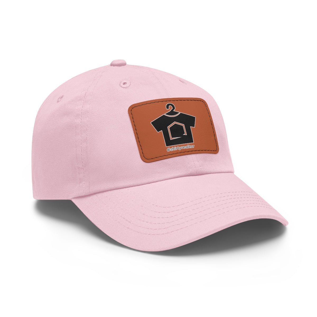 ShirtyRealtor Logo Hat with Leather Patch - Hats | ShirtyAgents