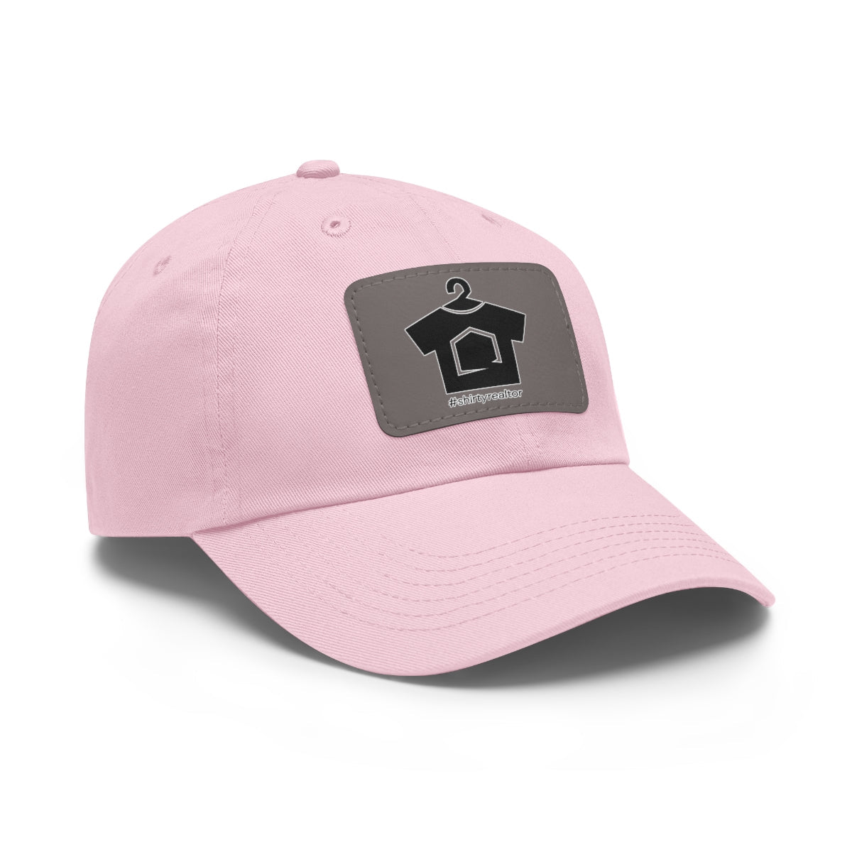 ShirtyRealtor Logo Hat with Leather Patch - Hats | ShirtyAgents