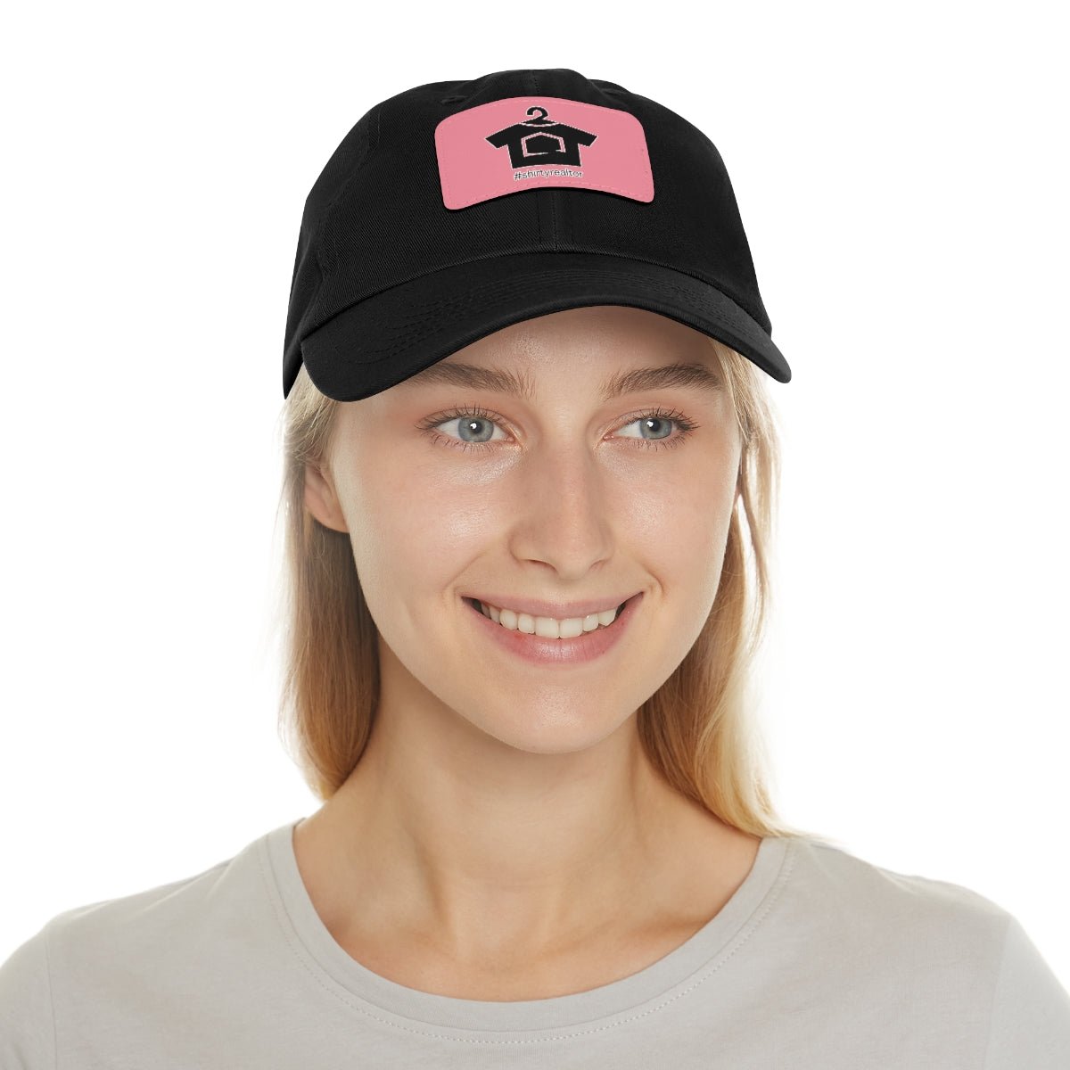 ShirtyRealtor Logo Hat with Leather Patch - Hats | ShirtyAgents