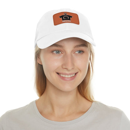 ShirtyRealtor Logo Hat with Leather Patch - Hats | ShirtyAgents