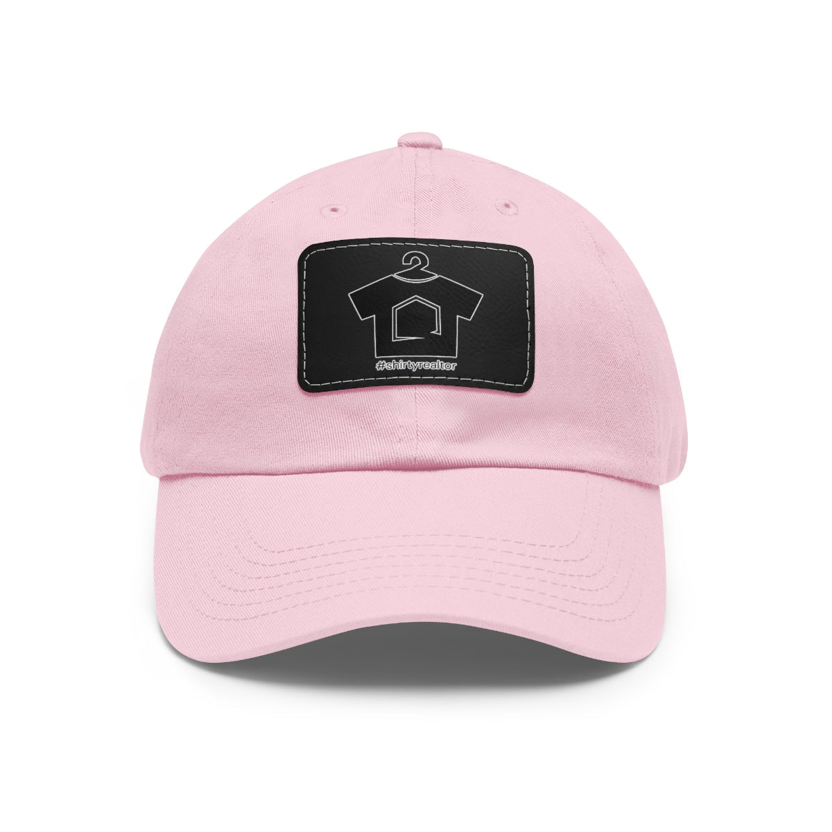 ShirtyRealtor Logo Hat with Leather Patch - Hats | ShirtyAgents