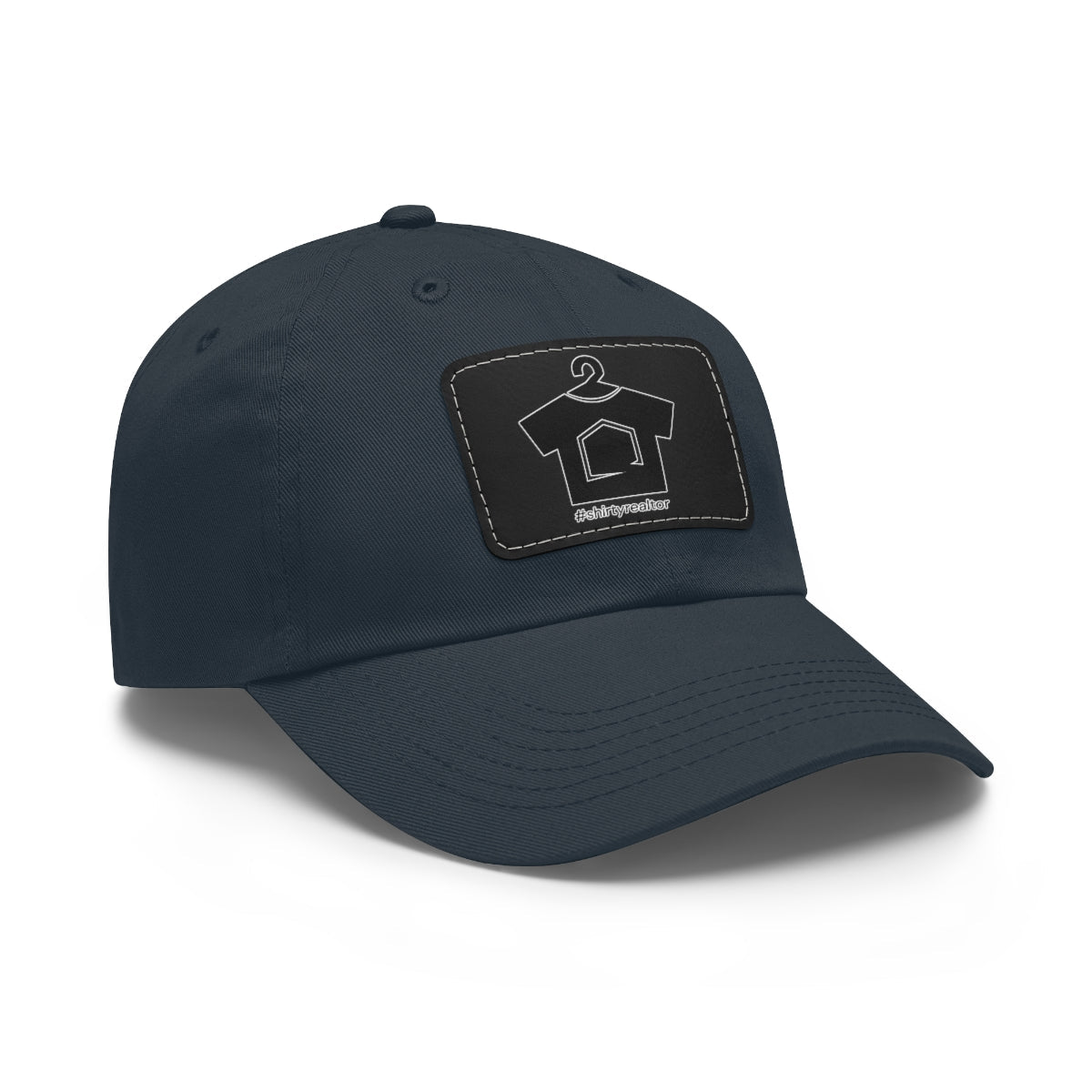ShirtyRealtor Logo Hat with Leather Patch - Hats | ShirtyAgents