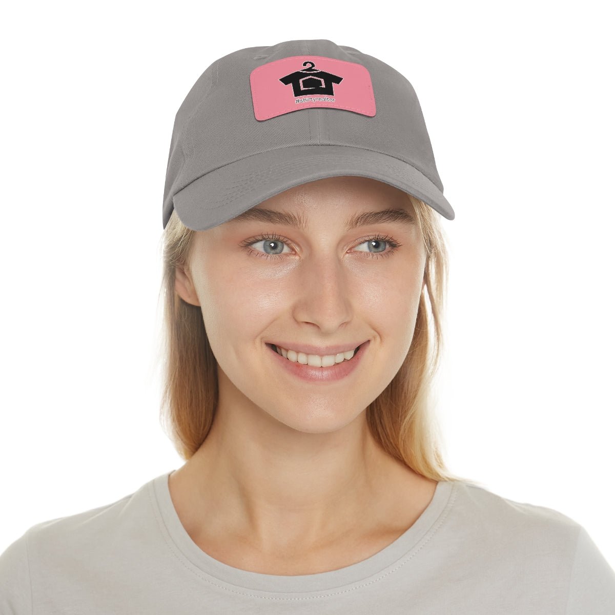 ShirtyRealtor Logo Hat with Leather Patch - Hats | ShirtyAgents