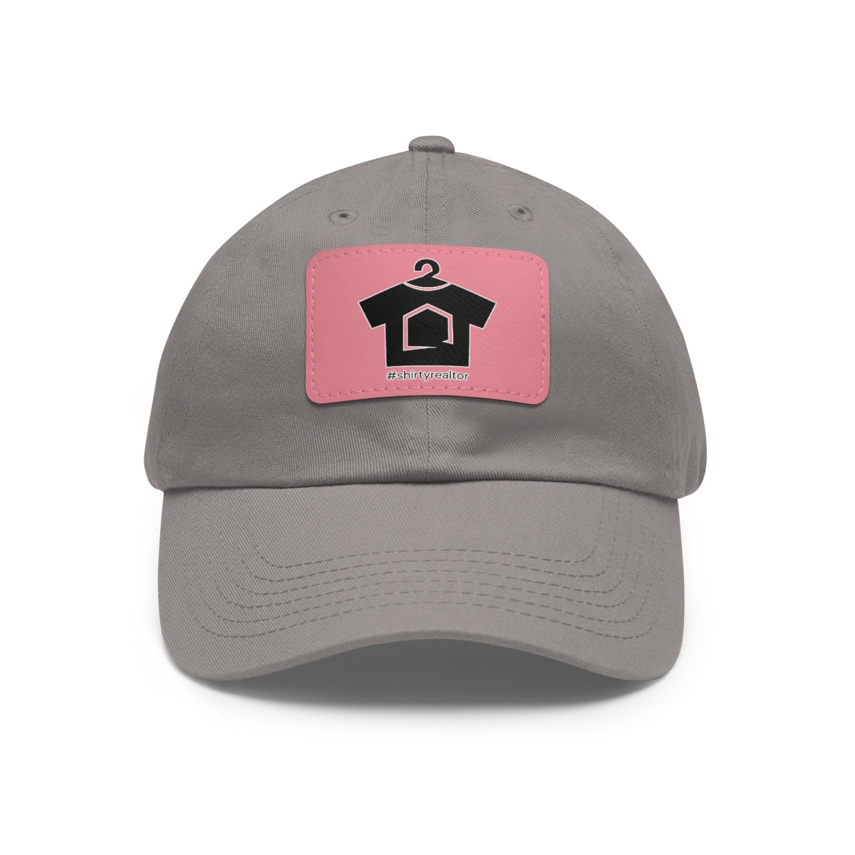 ShirtyRealtor Logo Hat with Leather Patch - Hats | ShirtyAgents