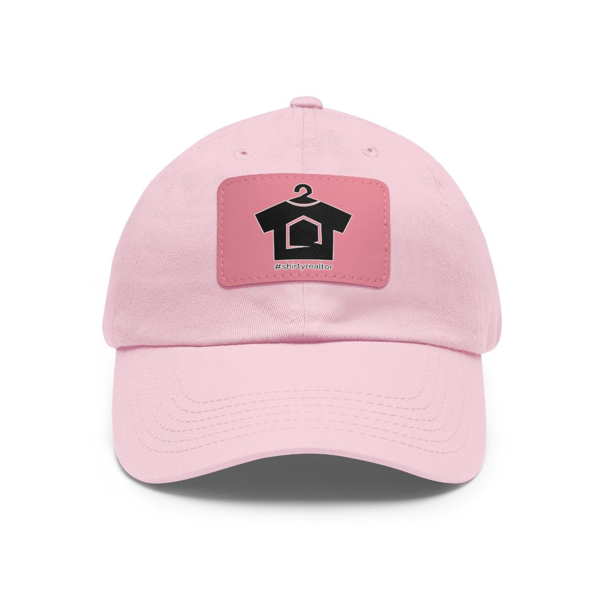 ShirtyRealtor Logo Hat with Leather Patch - Hats | ShirtyAgents