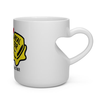 We're Butter Together Heart Shape Mug - Mug | ShirtyAgents