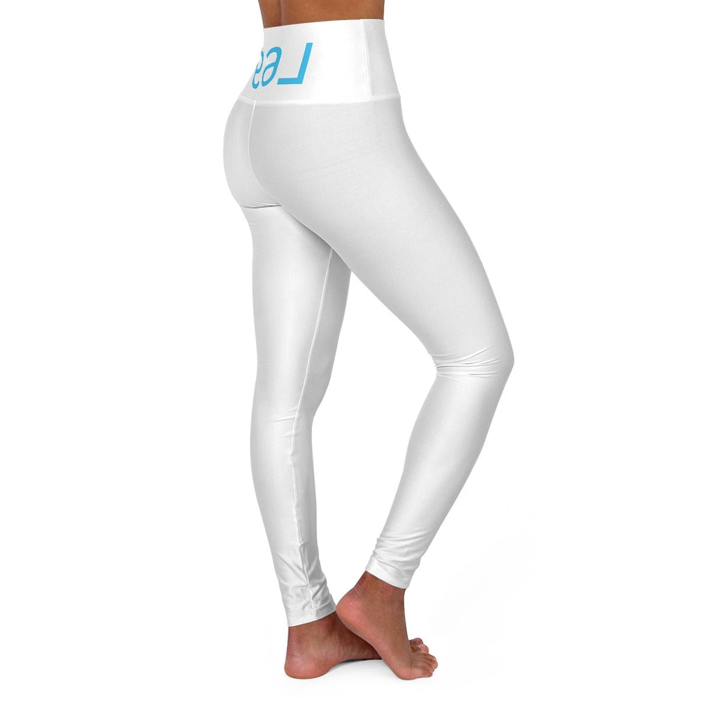 Work Hard Be Kind High Waisted Yoga Leggings - All Over Prints | ShirtyAgents