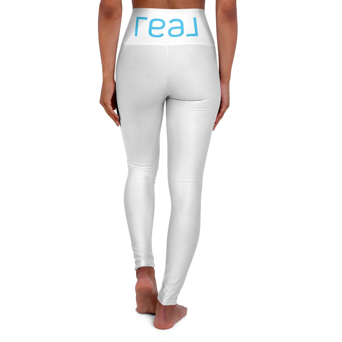 Work Hard Be Kind High Waisted Yoga Leggings - All Over Prints | ShirtyAgents