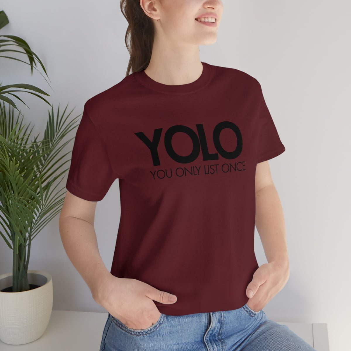 YOLO H1 – You Only List Once Tee - T-Shirt | ShirtyAgents