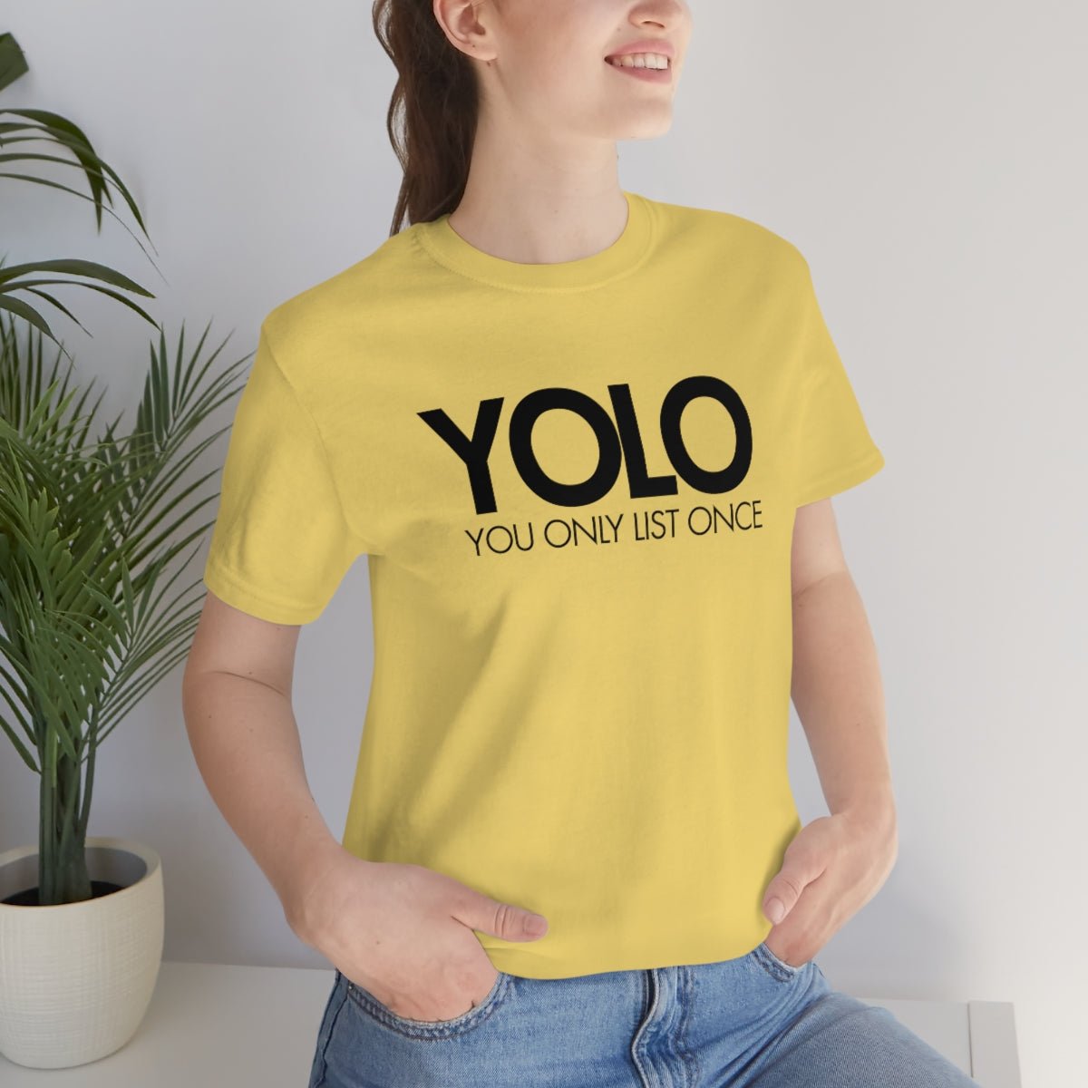 YOLO H1 – You Only List Once Tee - T-Shirt | ShirtyAgents