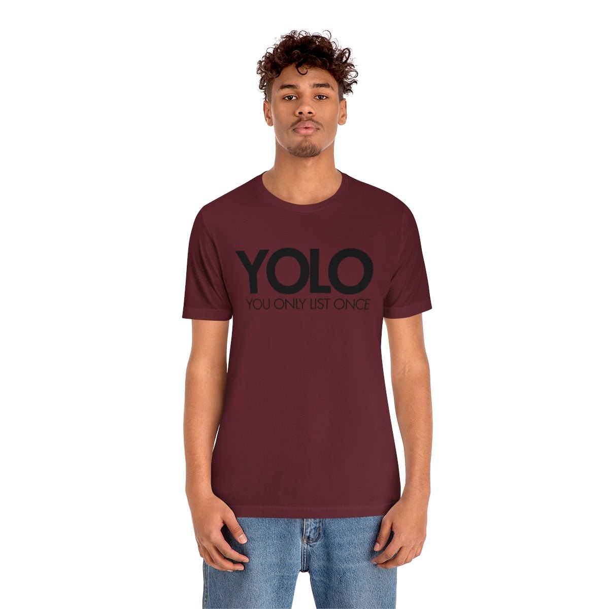 YOLO H1 – You Only List Once Tee - T-Shirt | ShirtyAgents