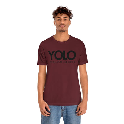 YOLO H1 – You Only List Once Tee - T-Shirt | ShirtyAgents