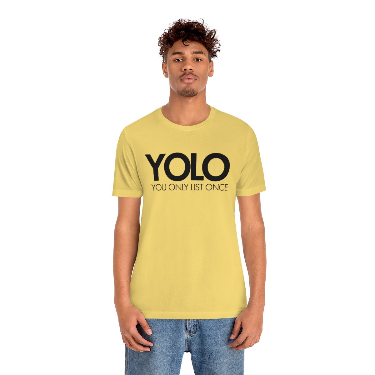 YOLO H1 – You Only List Once Tee - T-Shirt | ShirtyAgents