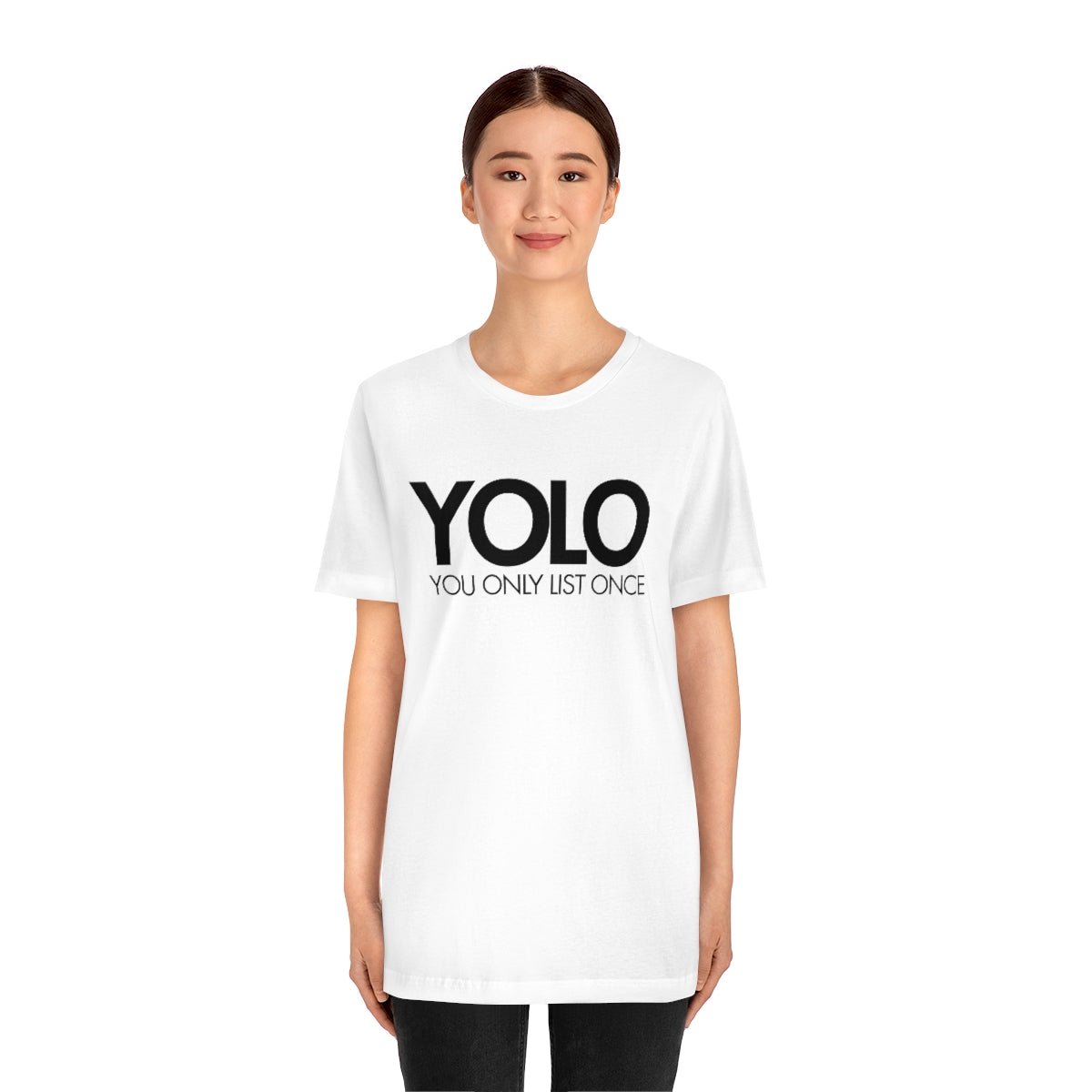 YOLO H1 – You Only List Once Tee - T-Shirt | ShirtyAgents