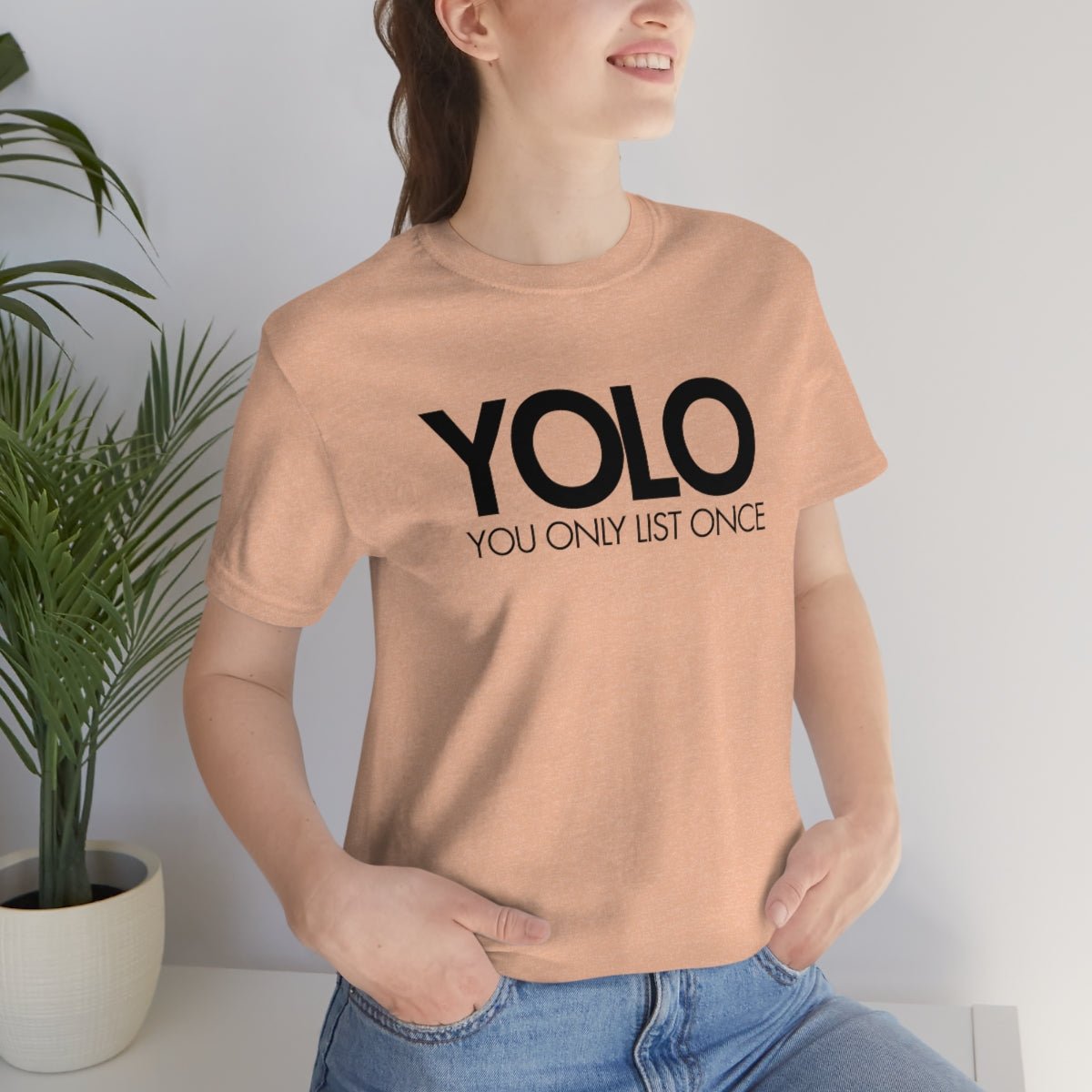 YOLO H1 – You Only List Once Tee - T-Shirt | ShirtyAgents