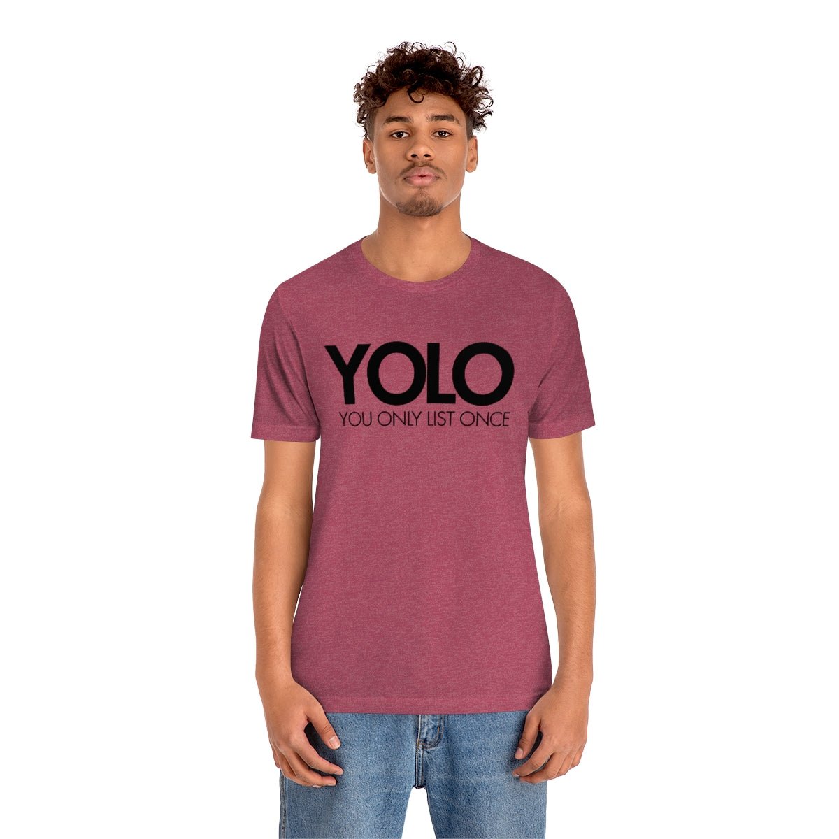 YOLO H1 – You Only List Once Tee - T-Shirt | ShirtyAgents