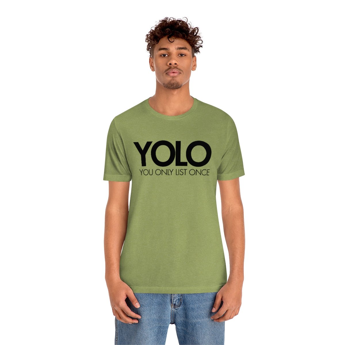 YOLO H1 – You Only List Once Tee - T-Shirt | ShirtyAgents