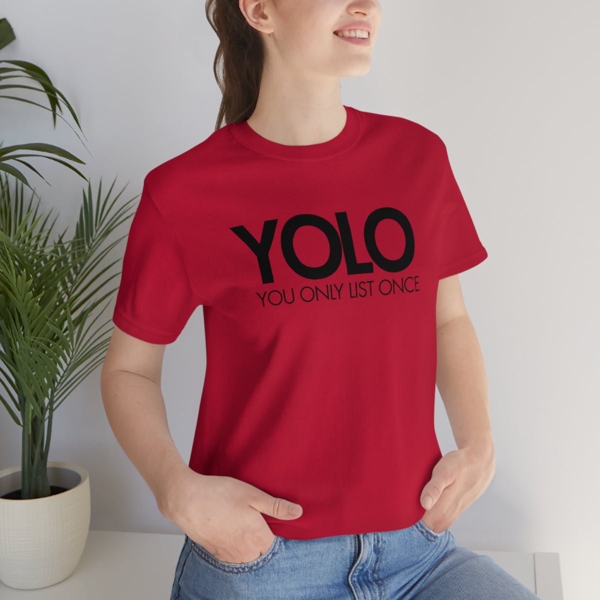 YOLO H1 – You Only List Once Tee - T-Shirt | ShirtyAgents