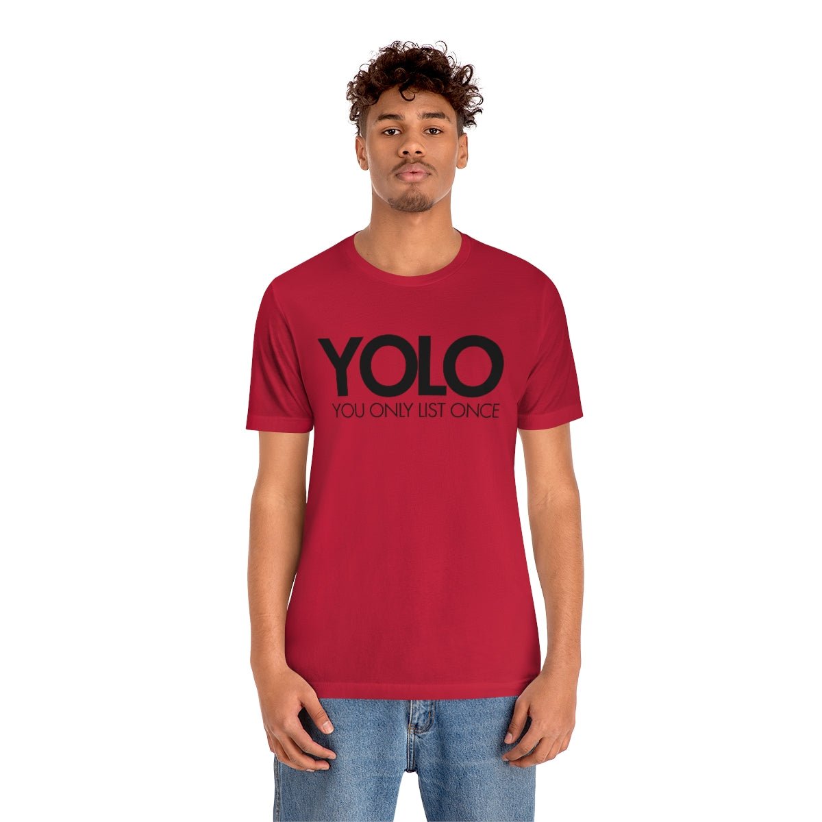 YOLO H1 – You Only List Once Tee - T-Shirt | ShirtyAgents
